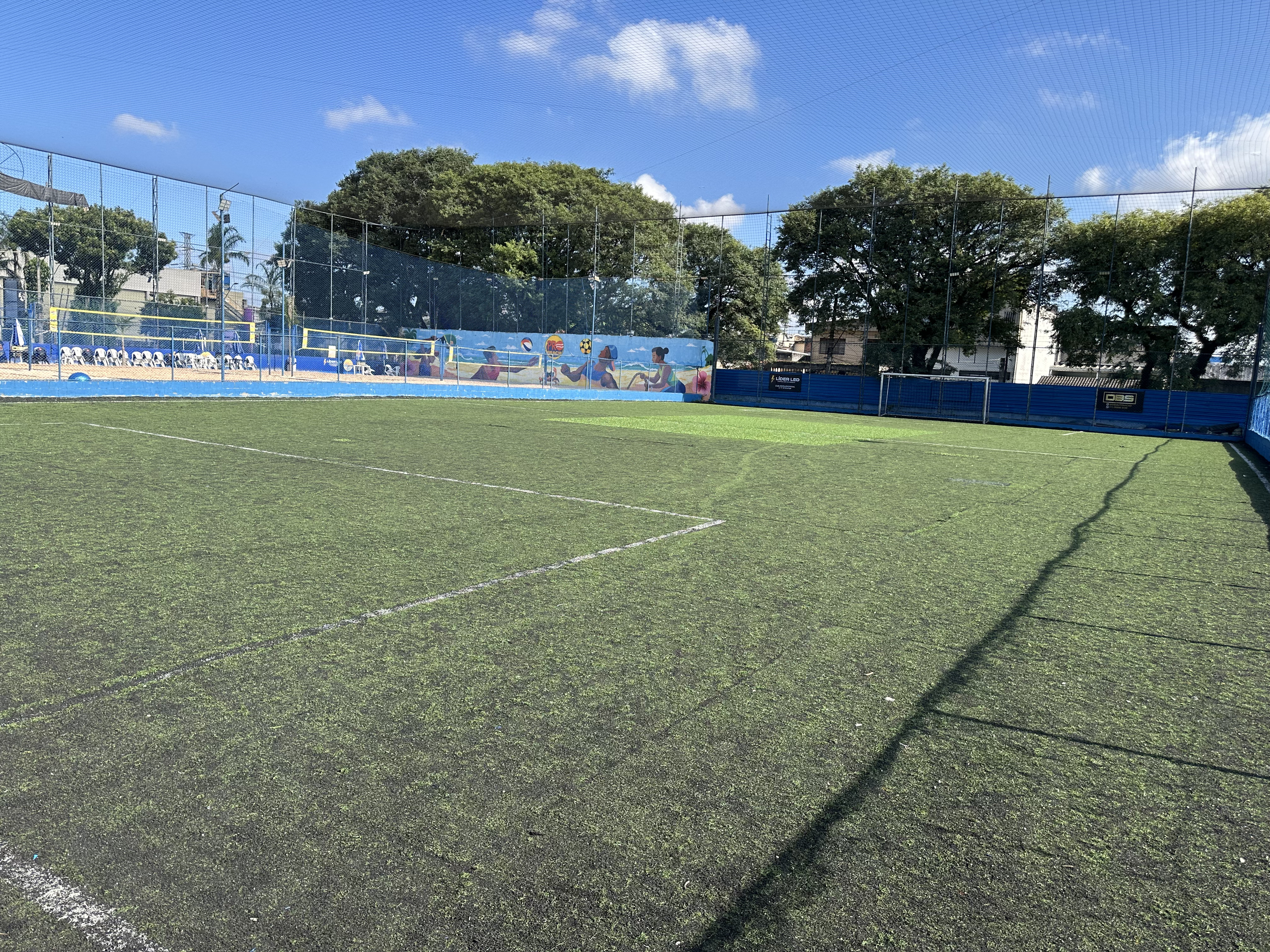 quadra de futebol